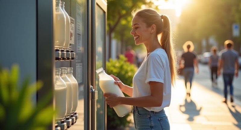 Exploring the Benefits of Using a Milk Vending Machine